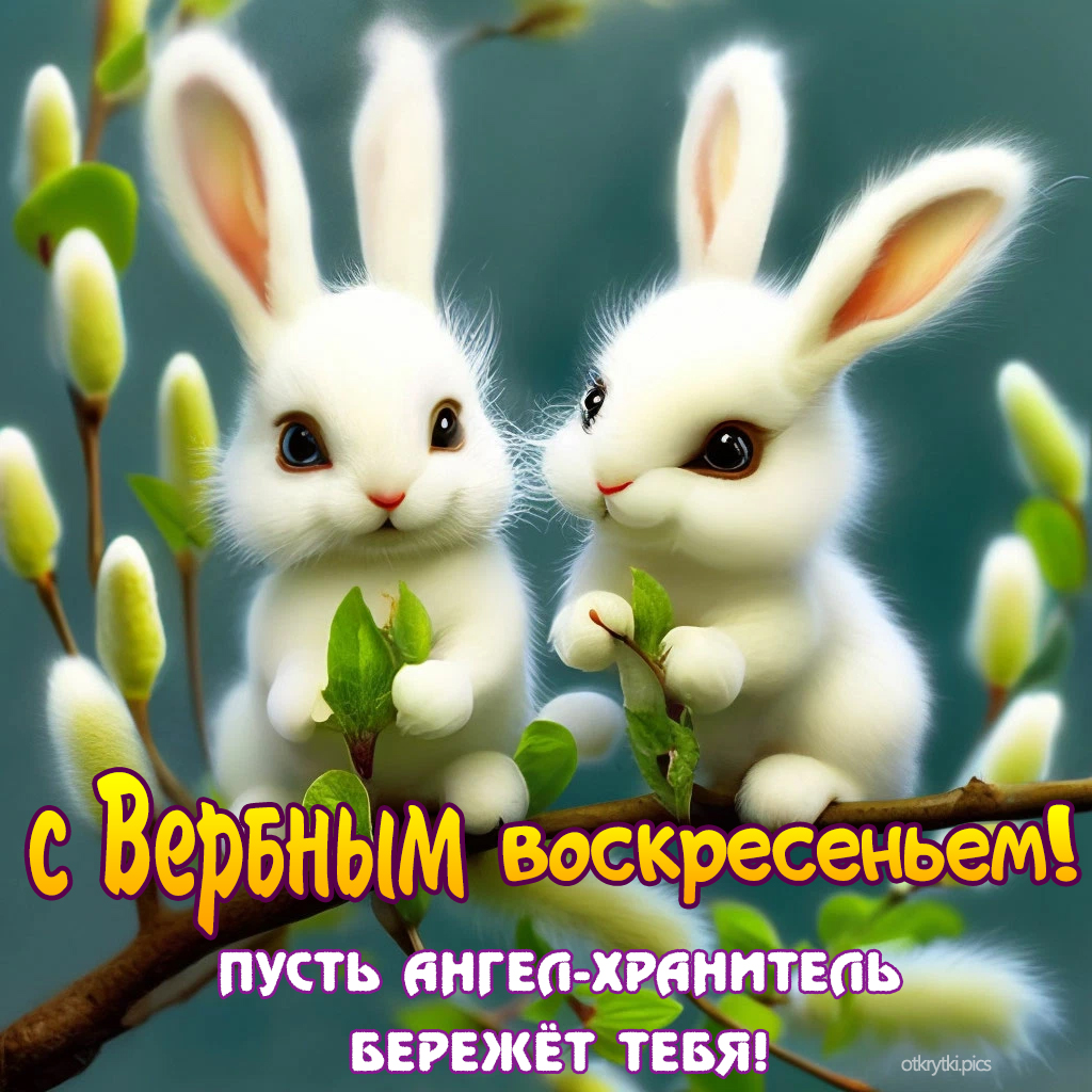 с вербным воскресеньем