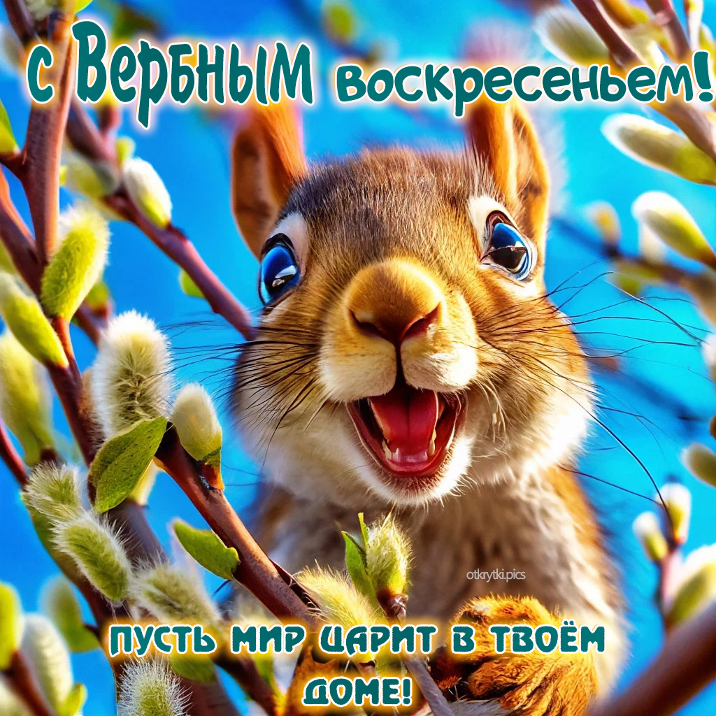 с вербным воскресеньем