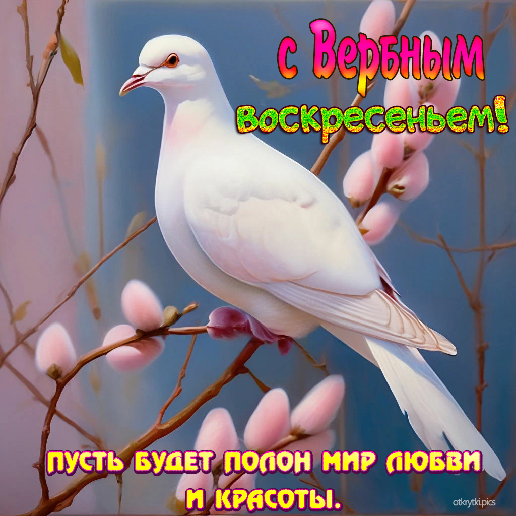 с вербным воскресеньем