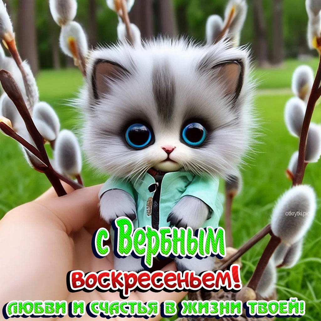 с вербным воскресеньем